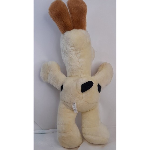 ODIE Plush Toy Vintage 1970s Jim Davis Dog Garfield 13” Silky Tongue Standing Up - Picture 5 of 8